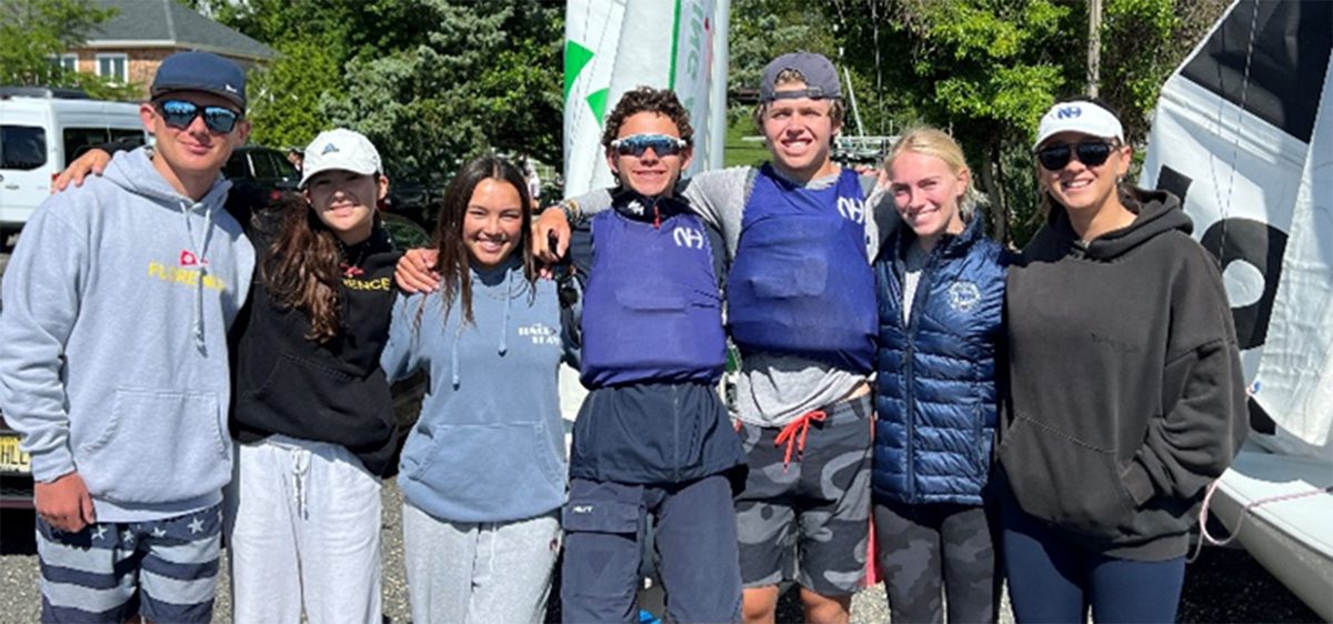 Newport Harbor sailors at the 2025 Phebe Corckran King Memorial regatta.